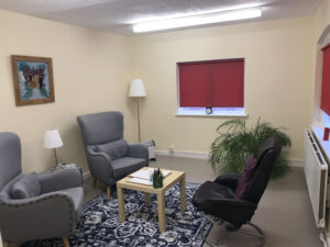 LEAF Health Hitchin treatment room 3, with armchairs