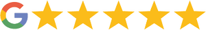 google 5 star rating